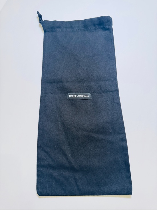 Dolce & Gabbana Other - Dolce & Gabbana Black Dust bag With Drawstring Authentic! Luxury Pouch